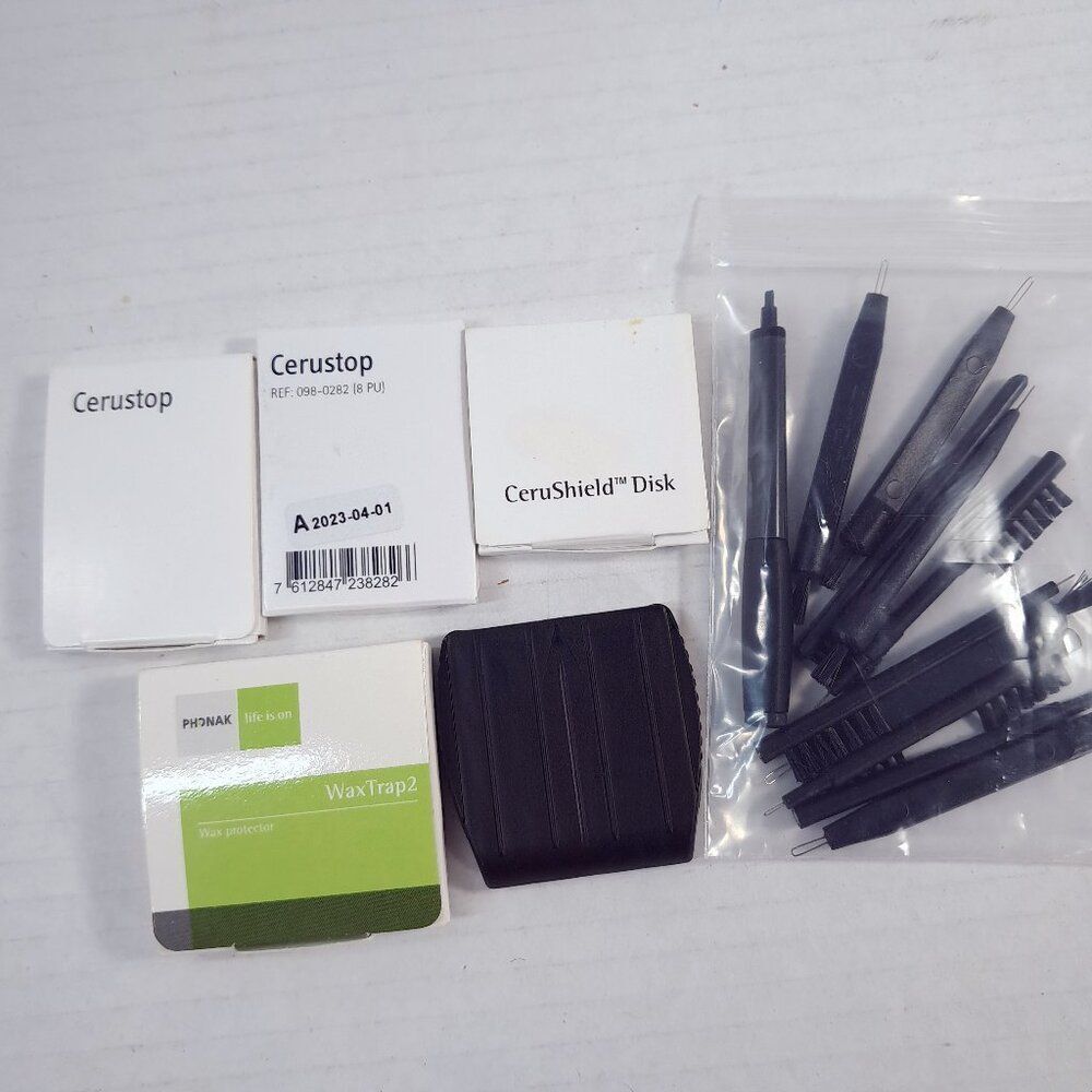Phonak CeruShield Disk Wax Filters 098-0445 WaxTrap 2 098-0382‎ Cerustop guards